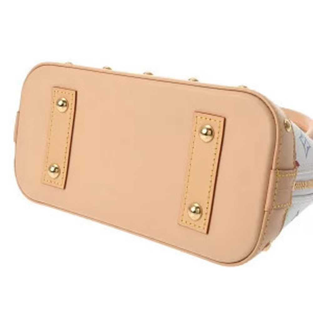 Louis Vuitton Multicolor Monogram Alma TM LV Handbag Canvas White - Picture 5 of 7
